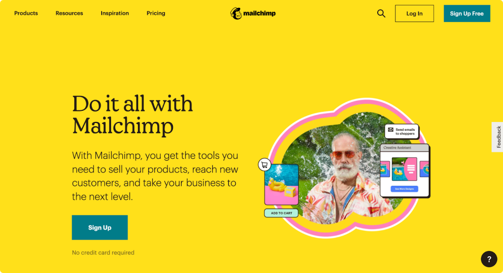 Mailchimp.