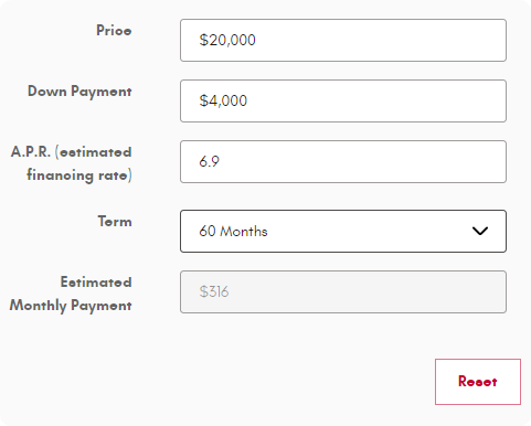 online payment calculator.