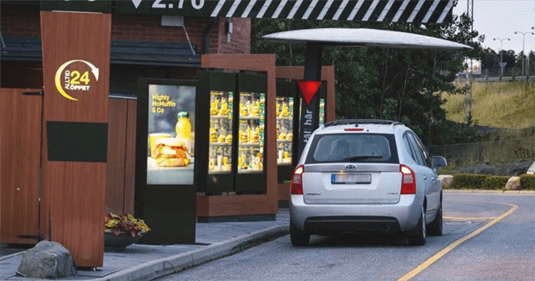 mcdonalds self ordering kiosks.