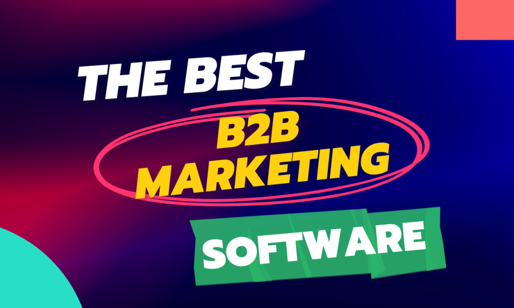 AI B2B Marketing Software.