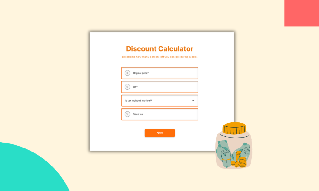 discount calculator.