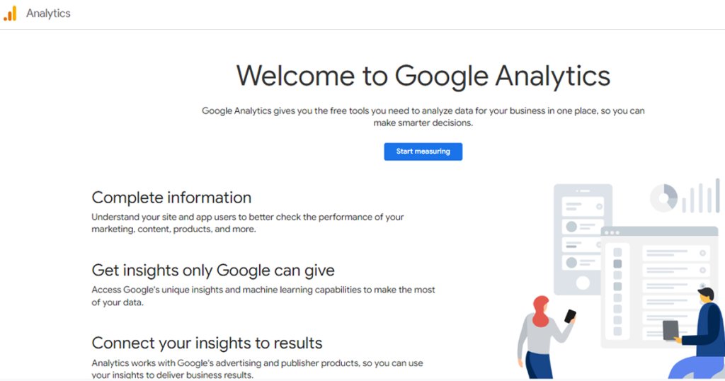 google analytics.