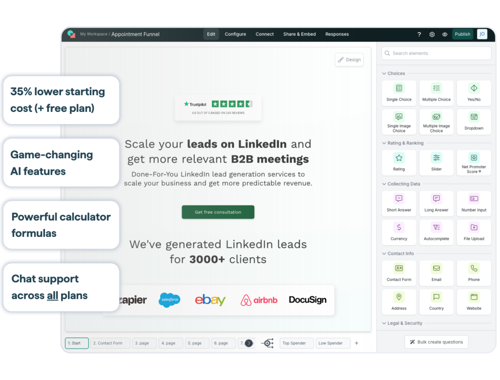 involve.me Heyflow alternative.