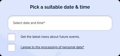 how to create a registration form.