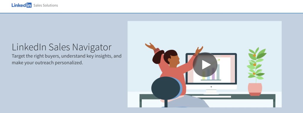 LinkedIn Sales Navigator.