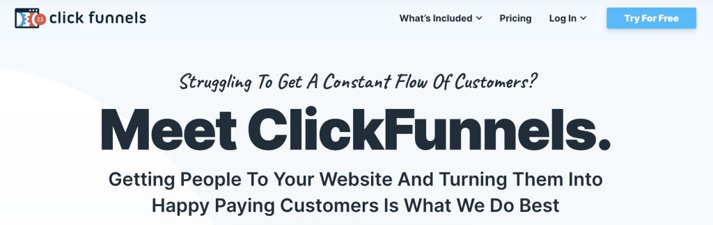 Clickfunnels.