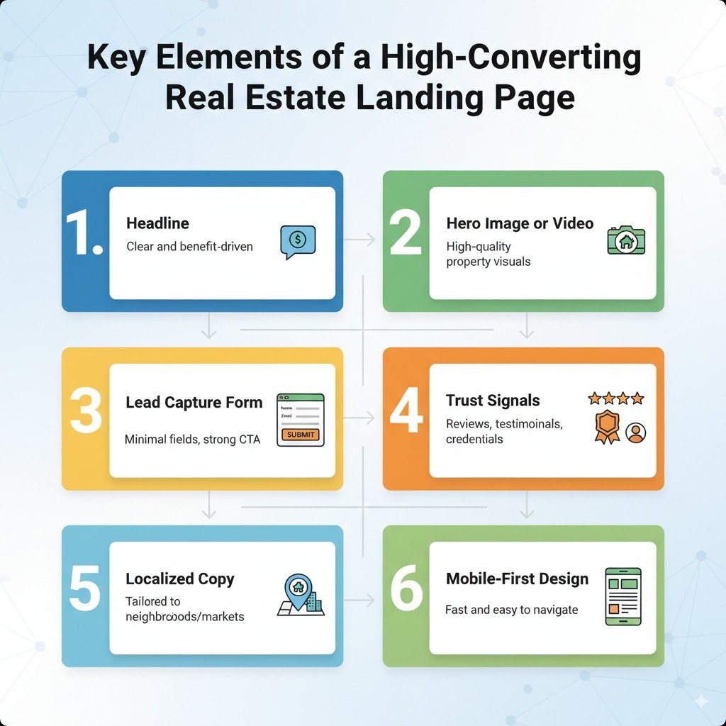 Real Estate Landing Page.