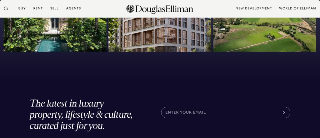 Real Estate Landing Page.