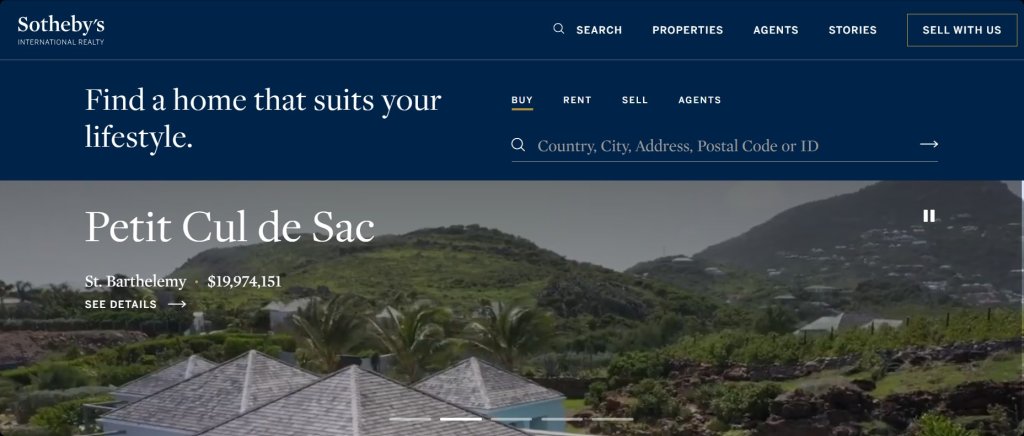 Real Estate Landing Page.