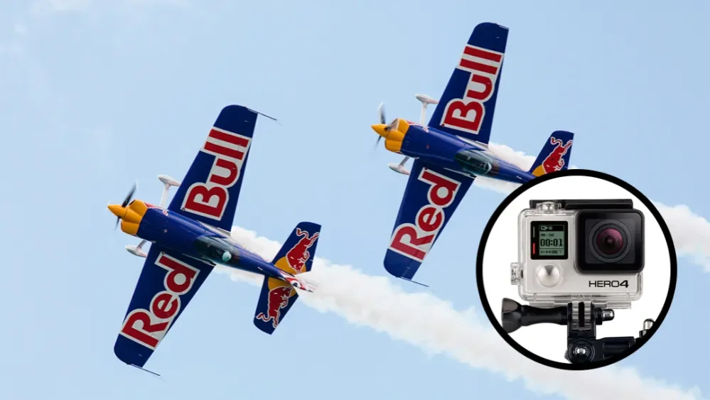 GoPro Redbull comarketing.