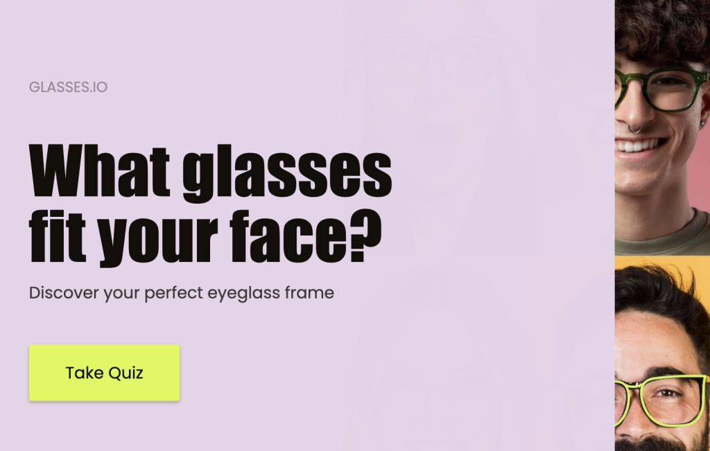 glasses recommendation form.