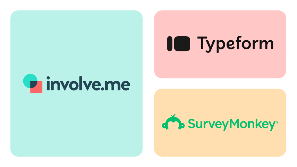 SurveyMonkey vs Typeform vs involve.me – Comparison Guide.