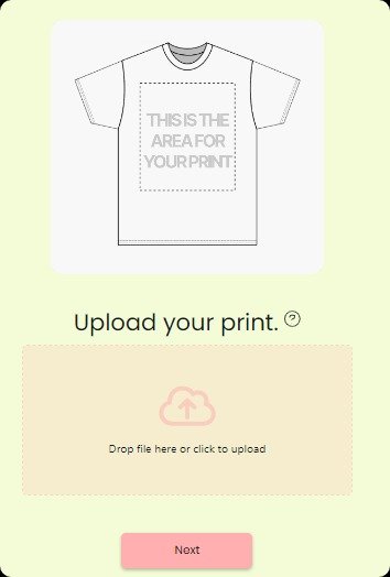 Create a Free Tshirt Order Form.