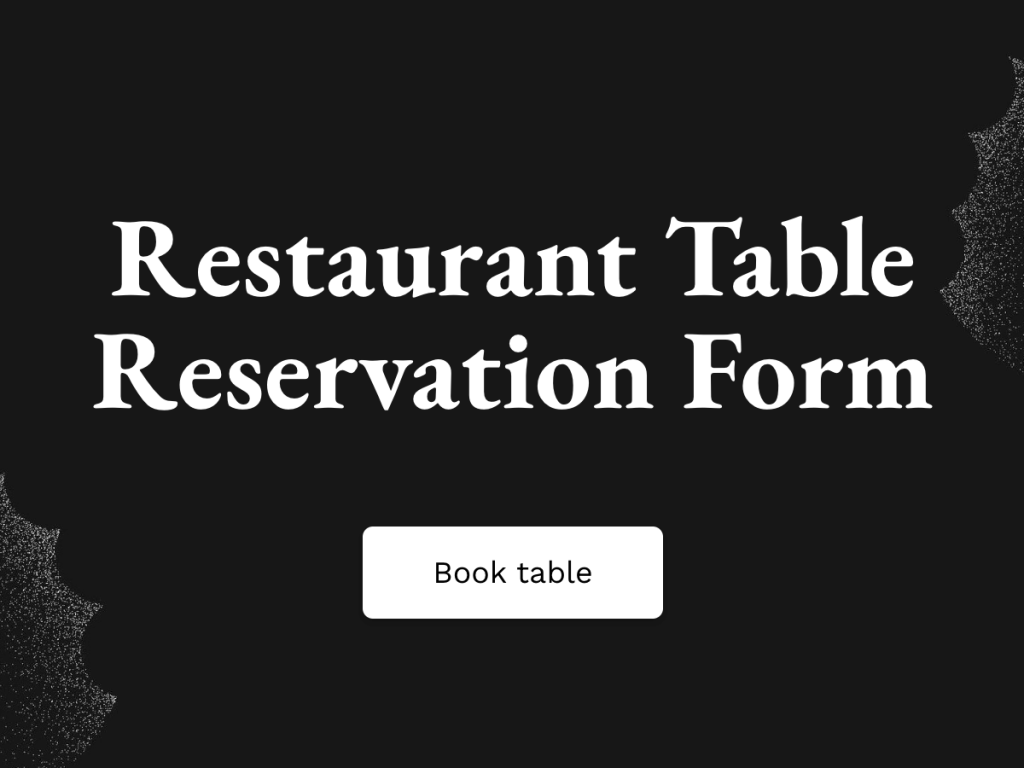 reservation form.