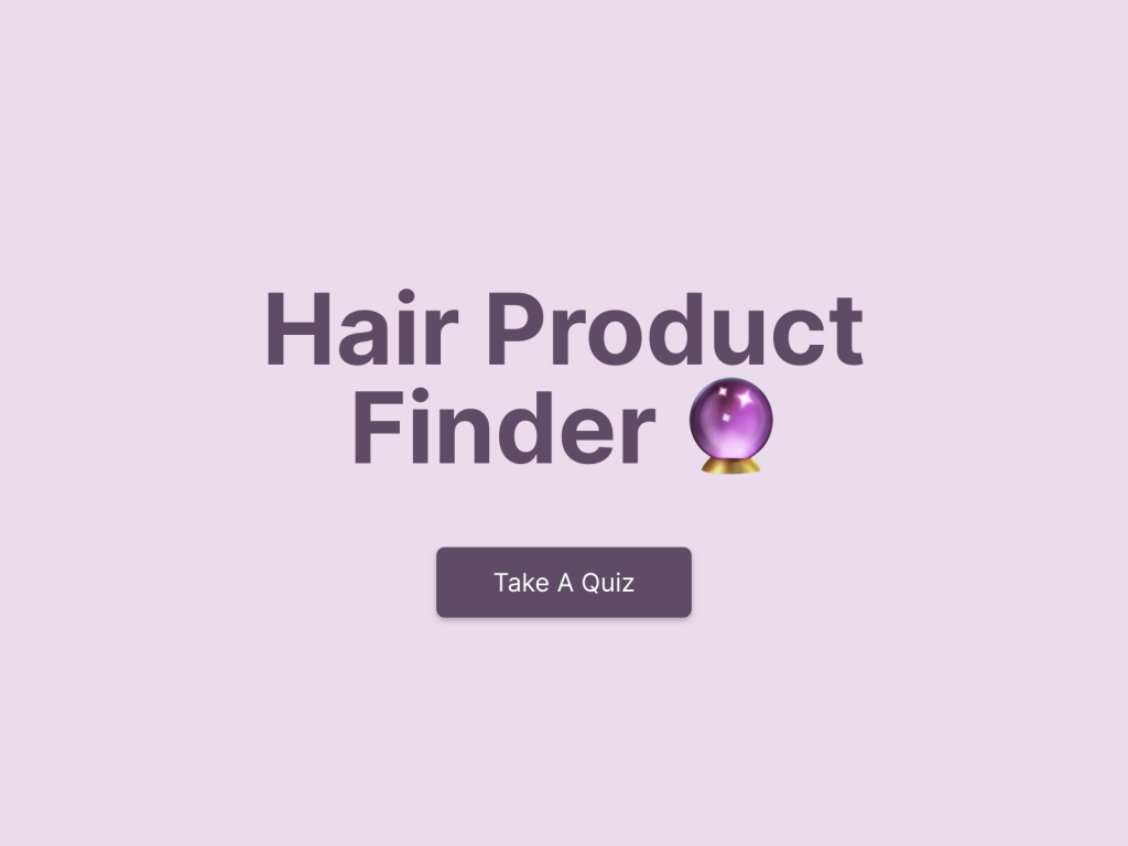 hair product finder.