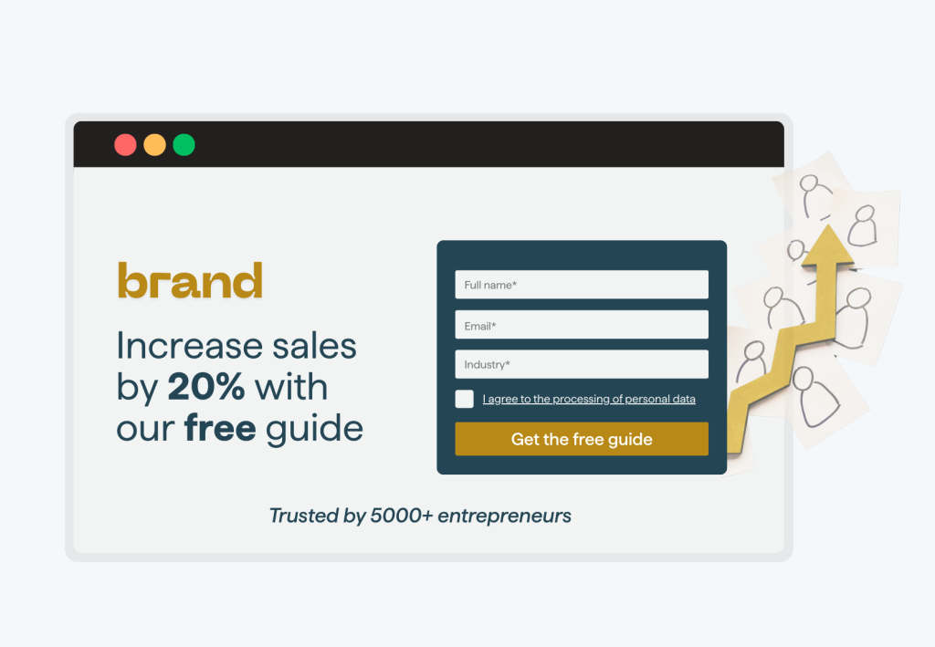 landing page optimization.
