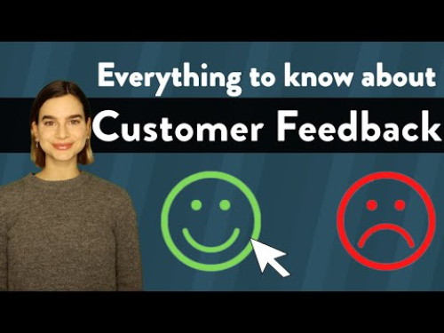 Customer feedback 101