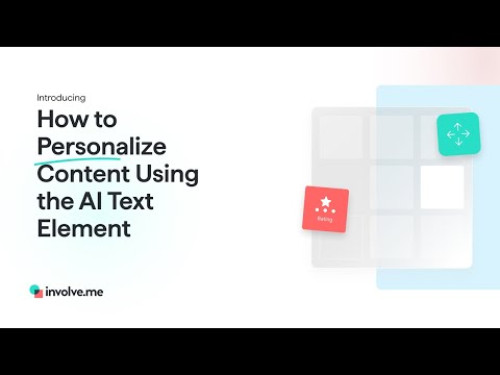 How to Personalize Content Using the AI Text Element