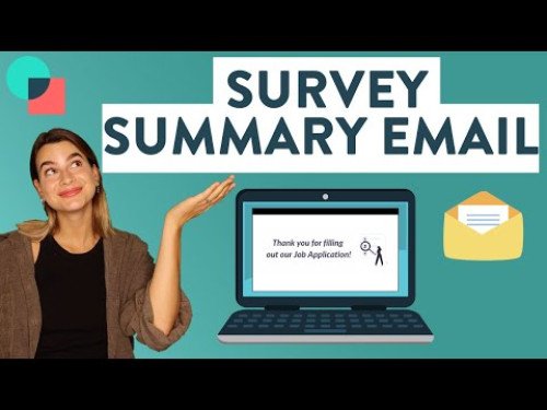 How To Send Answer Summary Emails