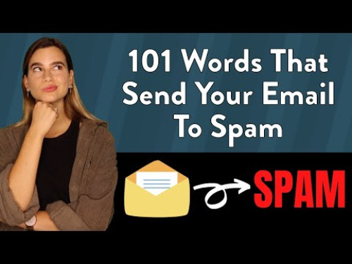 101 Words That Send Email To Spam